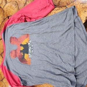 Supernatural "join the hunt" baseball style shirt